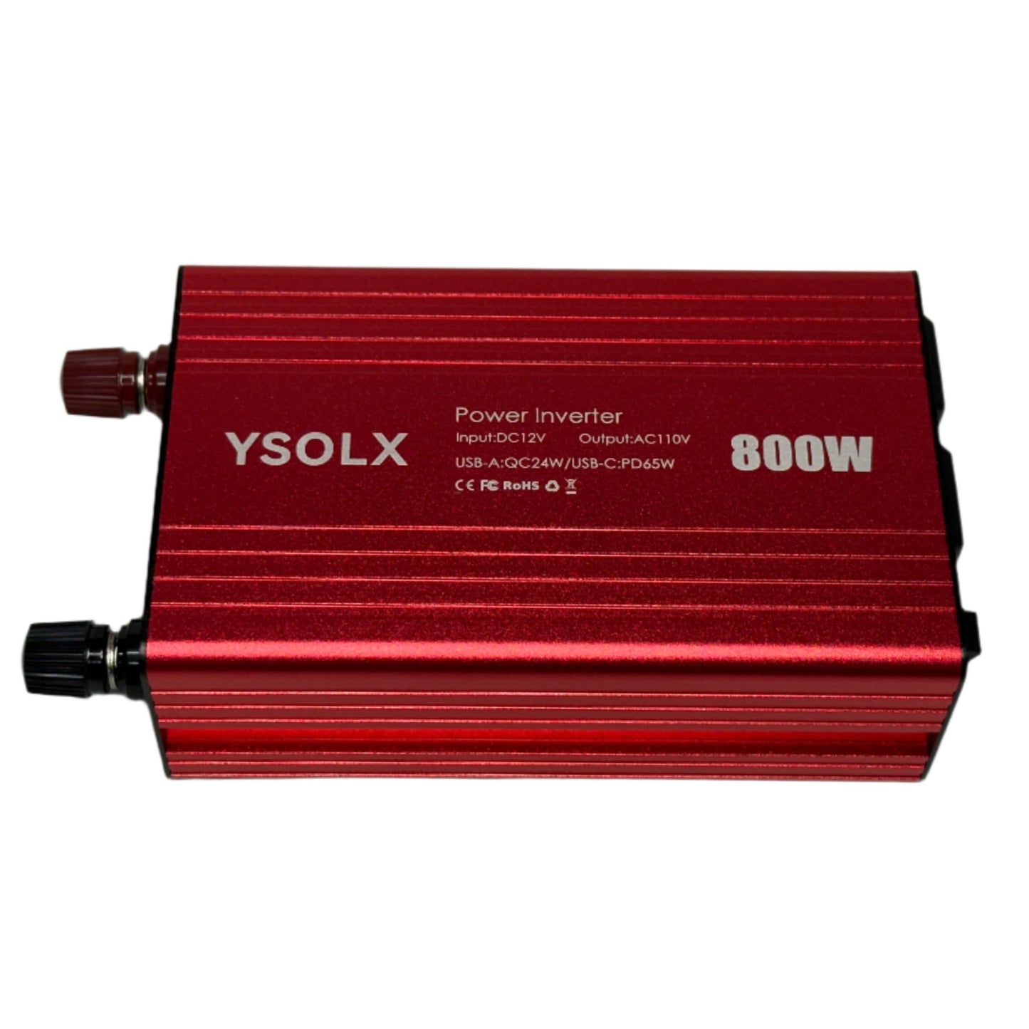 Inversor de Voltaje de 12 V DC a 110 V AC de 800 Watts de Potencia