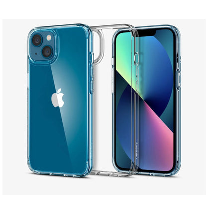 Estuche transparente para iPhone 13 (2021) Ultra Hibirdo marca Spigen