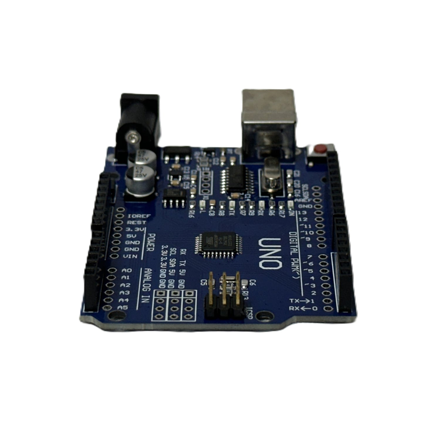 Tarjeta Uno R3 SMD Atmega 328p compatible con Arduino