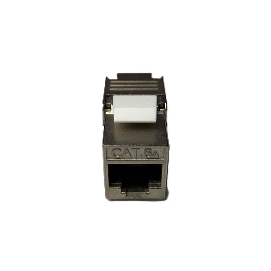 Jack Rj-45 Conector Hembra De Redes Metalico Blindado Categoria 6A