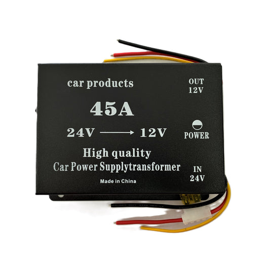 Inversor de Voltaje de 24 Vdc a 12 Vdc 45 Amperios