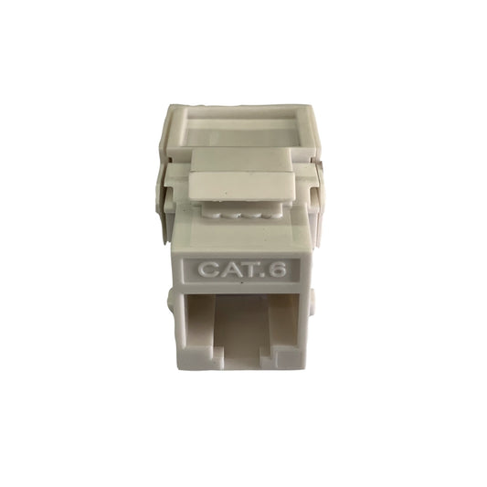 Jack RJ-45 tipo Keystone conector hembra de redes categoria 6