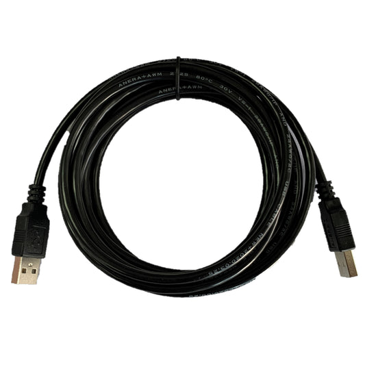 Cable USB conector macho en ambos extremos 3 metros de longitud