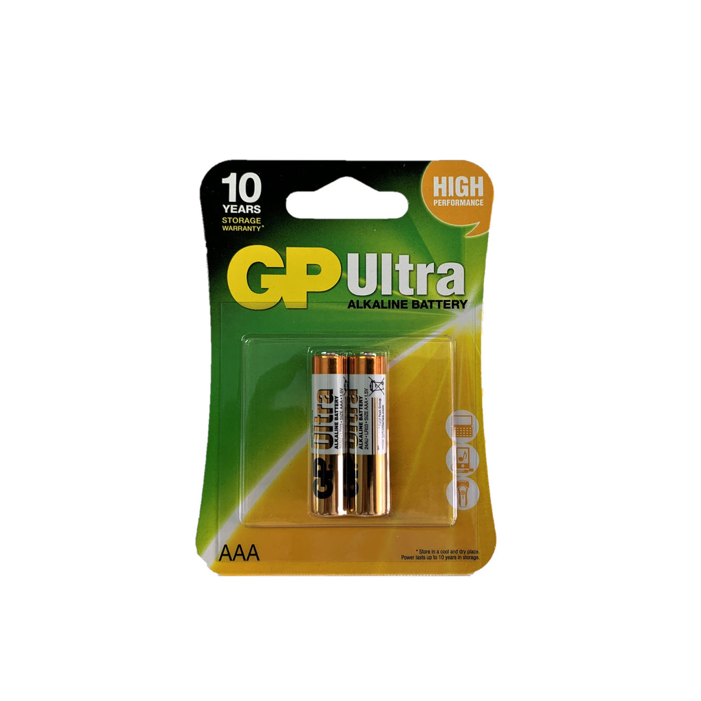 Pack de 4 pilas alcalinas AAA GP Batteries. Comprar online pilas