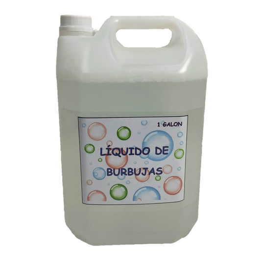 Liquido de Burbujas para Maquina de Burbujas 1 Galon