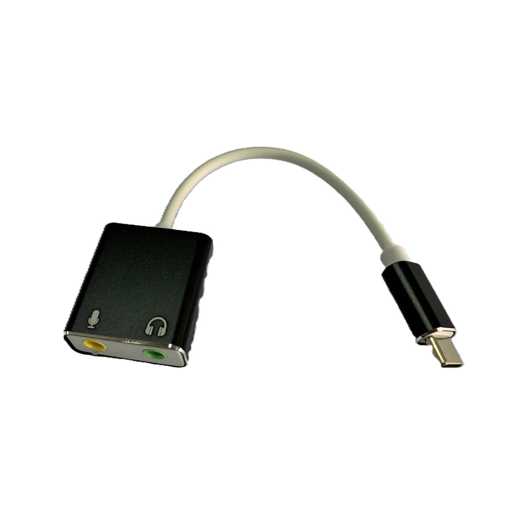 Tarjeta sonido 7.1 canales a USB 3.1 tipo C / Cable adaptador en aluminio -  Tecnopura
