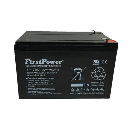 Bateria Seca Recargable 12 V 10 Ah sellada marca First Power