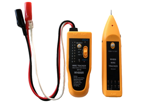 Seguidor de Tonos con Lan Tester para Cableado Estructurado