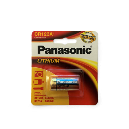 Pila de Litio Cr123a 3V Marca Panasonic