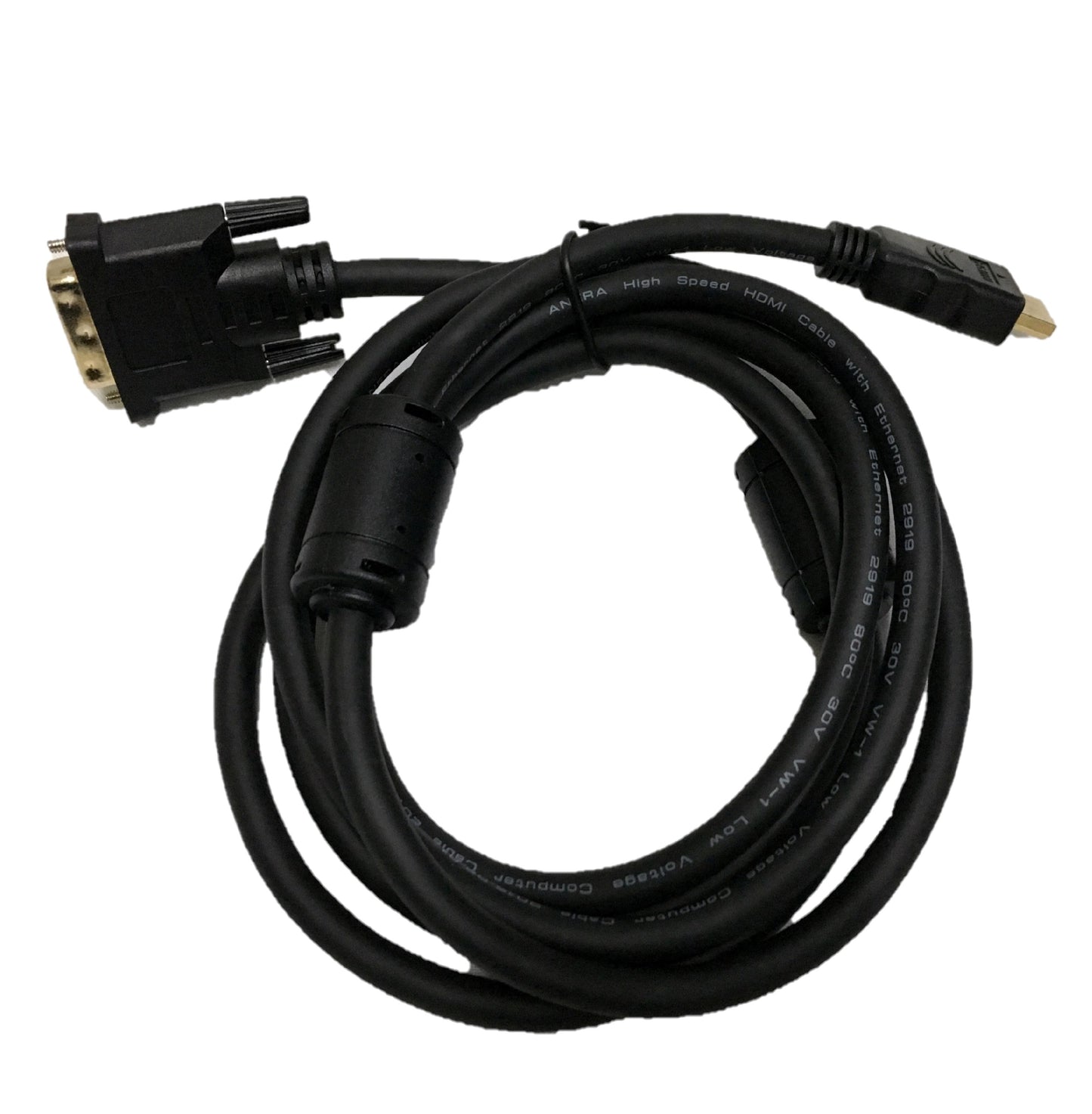 Cable convertidor de DVI 24+1 a HDMI 2 metros de longitud