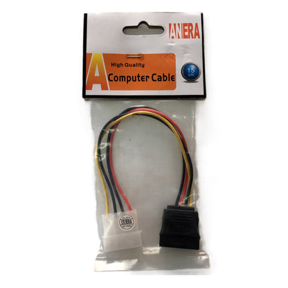 Cable De Energia Molex IDE a SATA para Discos Duros 3.5 pulgadas