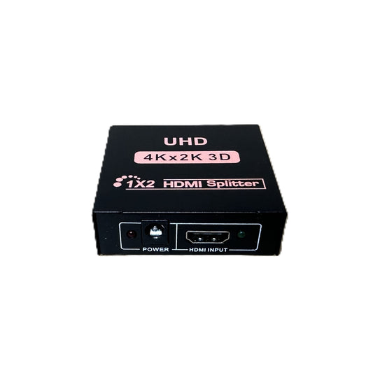 Splitter Multiplicador HDMI de 1 entrada a 2 salidas UHD 4K