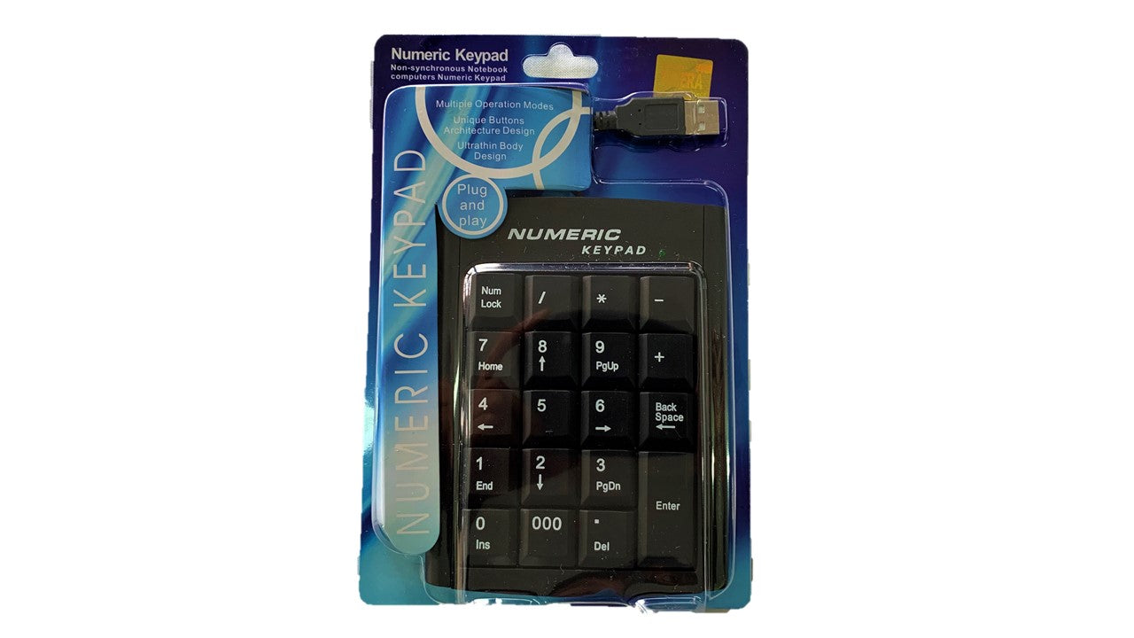 Teclado Numerico Alambrico USB marca Anera