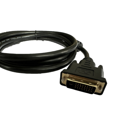 Cable Dvi 24+1 Conectores Macho - Macho 2 Metros De Longitud