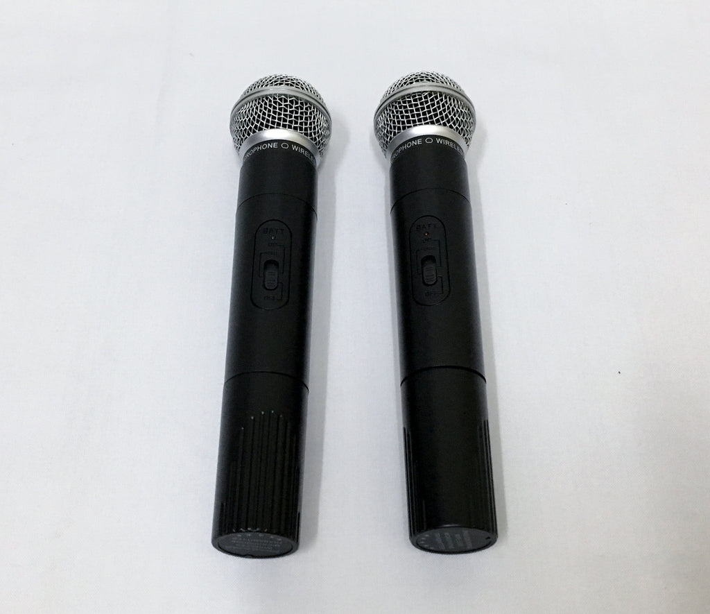 Microfono Inalambrico Doble Semi Profesional UHF SN-87 – Electronica Cecomin