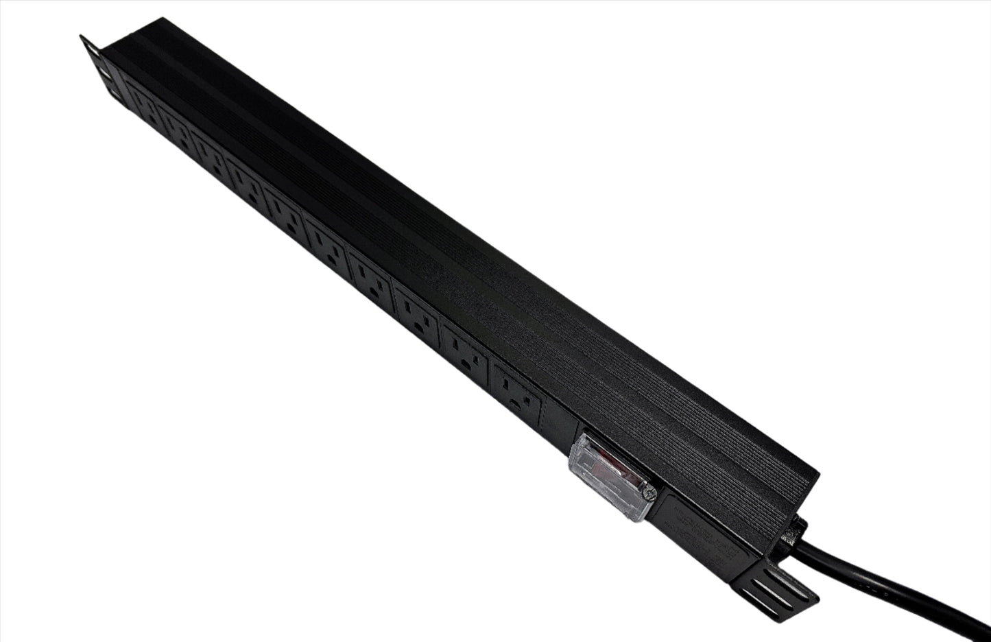 PDU Regleta Electrica Multitoma Horizontal 10 Tomas para Rack