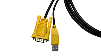 Cable KVM para switch KVM conectores USB + VGA 1.5 metros de longitud