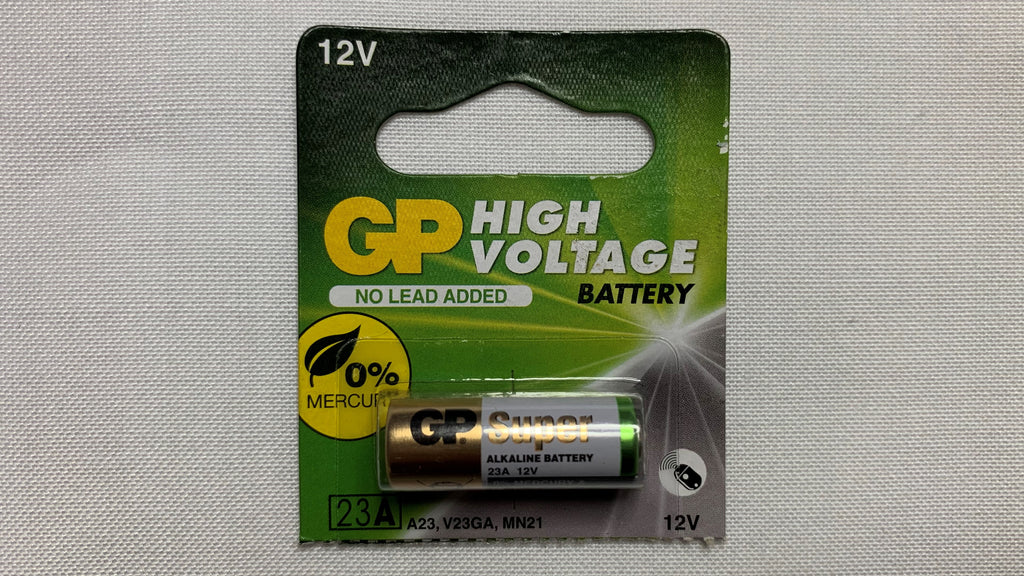 Pilas cilíndrica alcalina 1 x 23AE / MN21 / VA23GA - 12V - GP Battery
