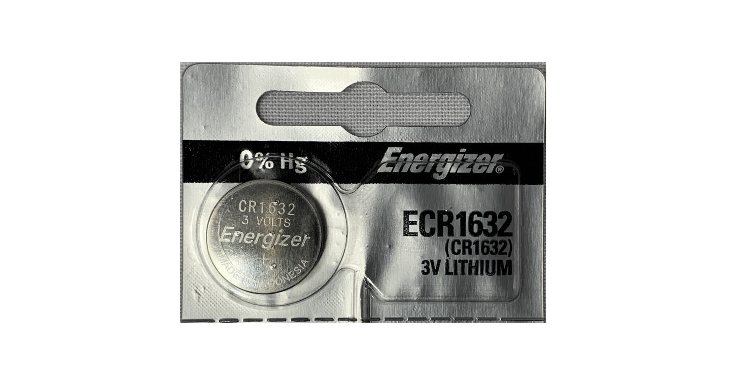 Pila de Litio tipo Moneda o Boton CR1632 marca Energizer