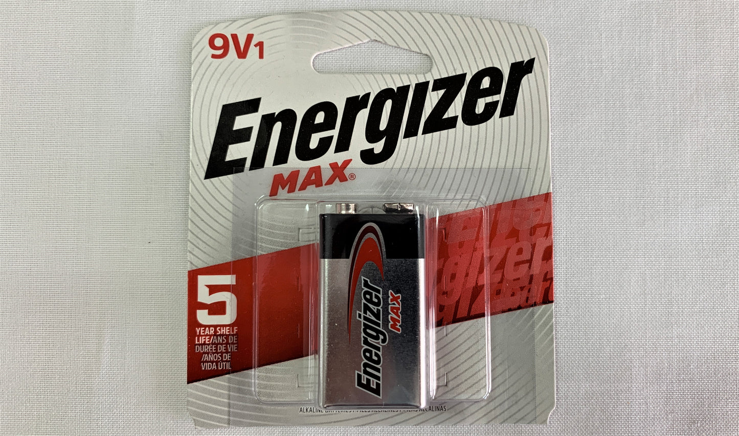 Bateria alcalina 9 V marca Energizer