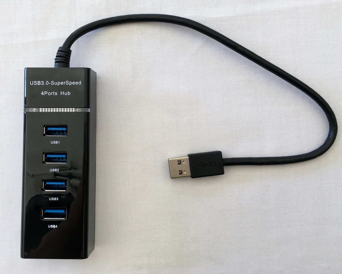 Hub multiplicador USB version 3.0 de 4 puertos