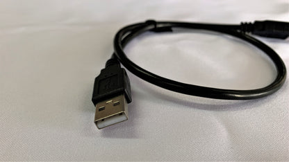 Cable USB conector macho en ambos extremos 0.5 metros de longitud