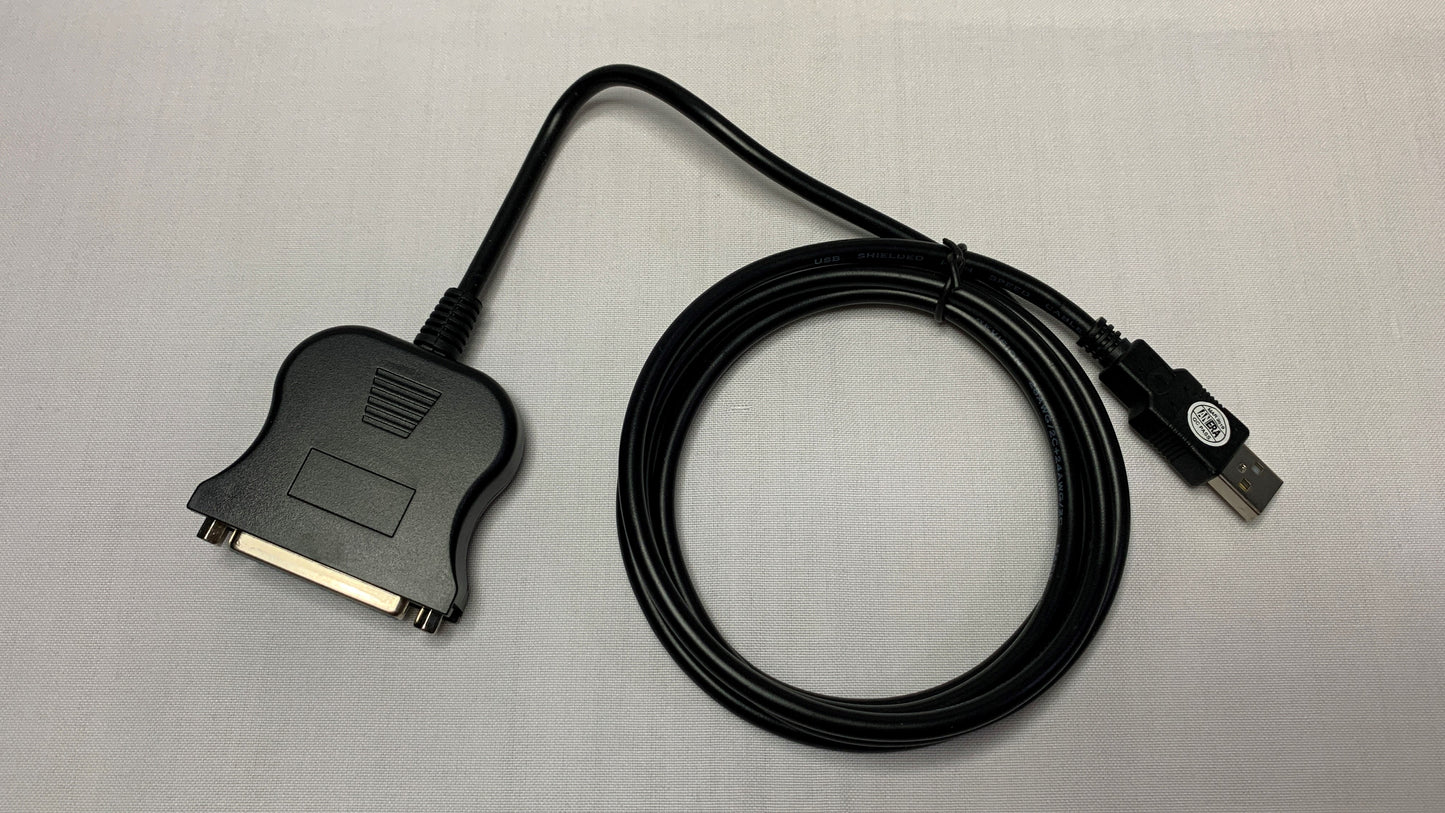 Cable Convertidor de USB a Paralelo DB25 Hembra