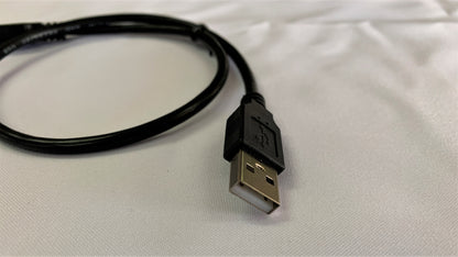 Cable USB conector macho en ambos extremos 0.5 metros de longitud