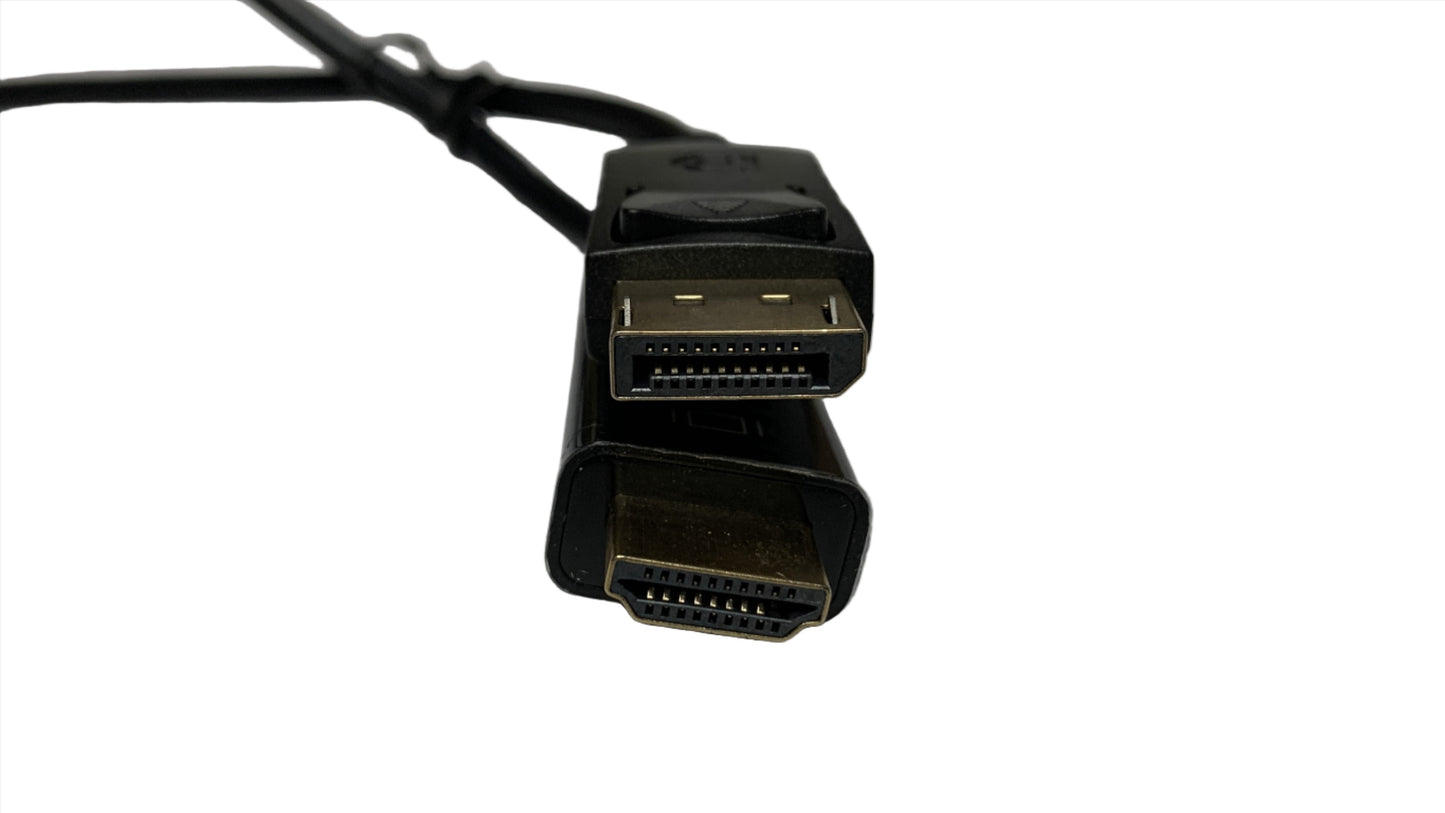 Cable convertidor de Display Port a HDMI 1 metro de longitud