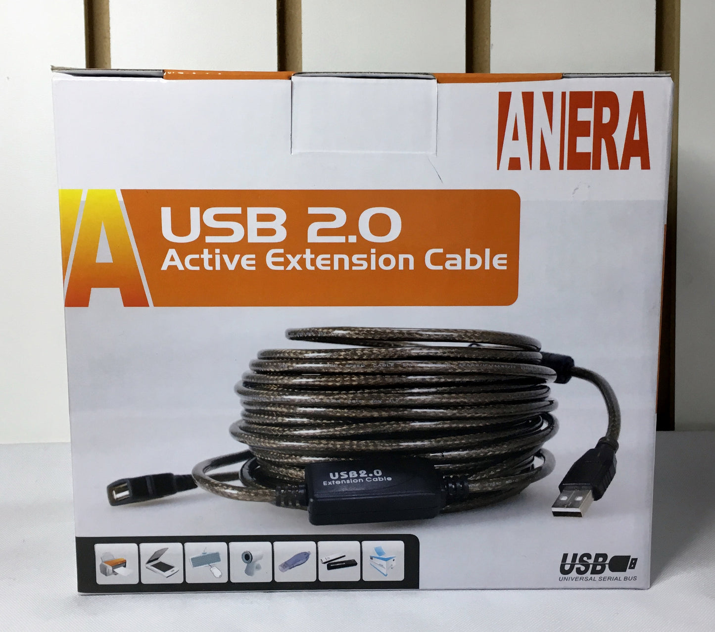 Extension USB 2.0 Activa de 20 metros de longitud