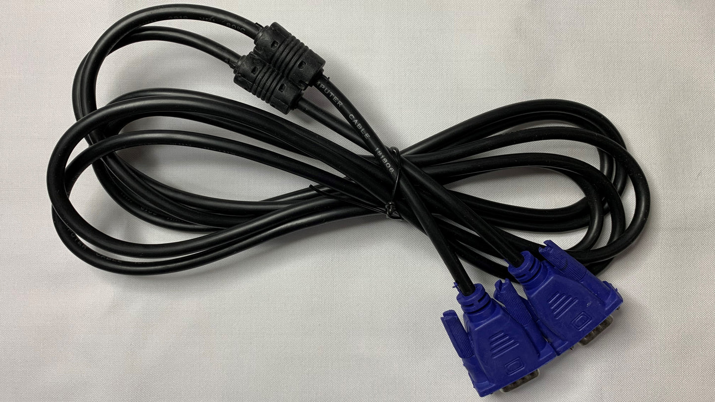 Cable VGA 3 metros de Longitud Full HD para Monitor o TV