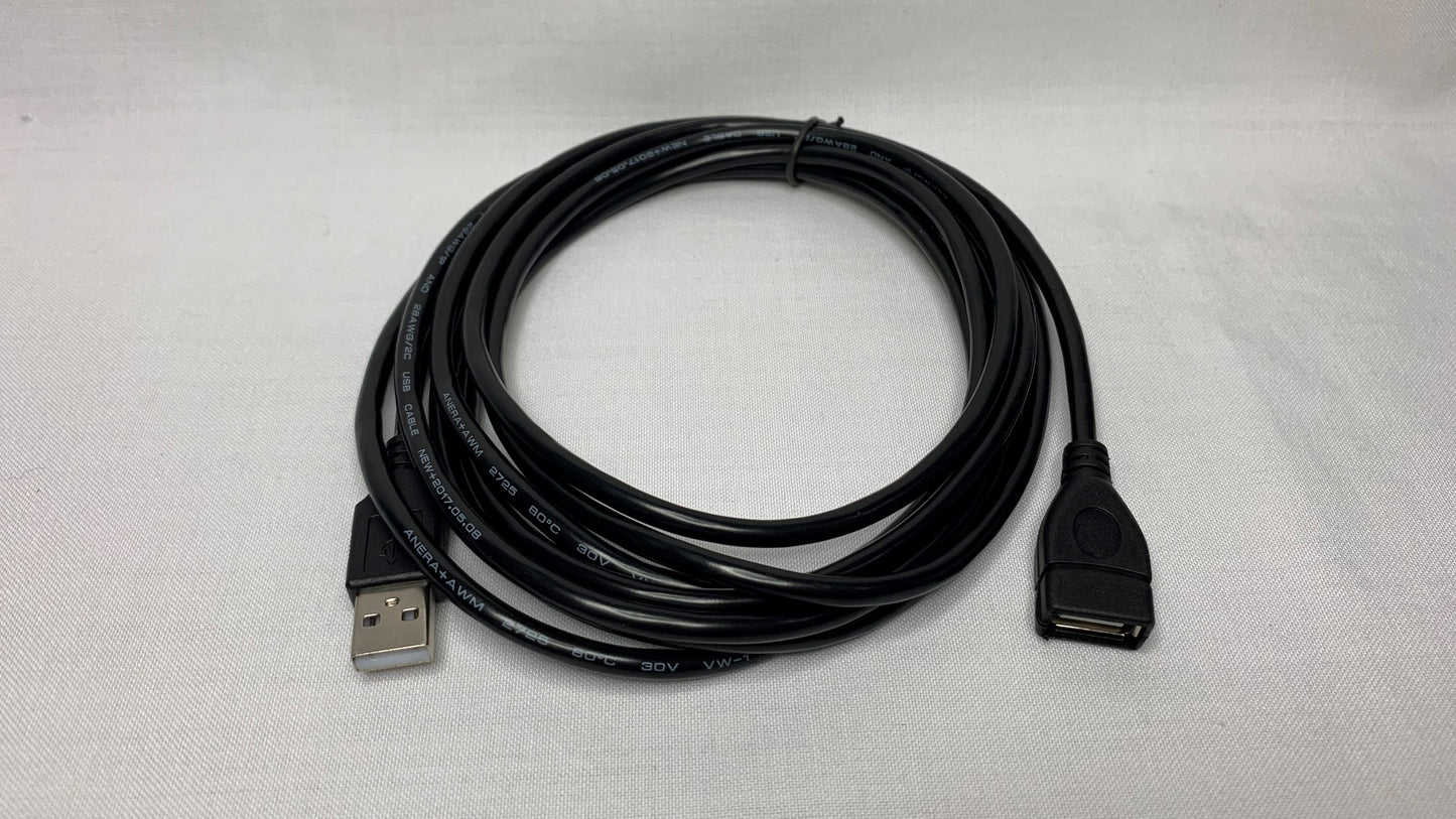 Cable Extension USB 2.0 de 3 metros de longitud