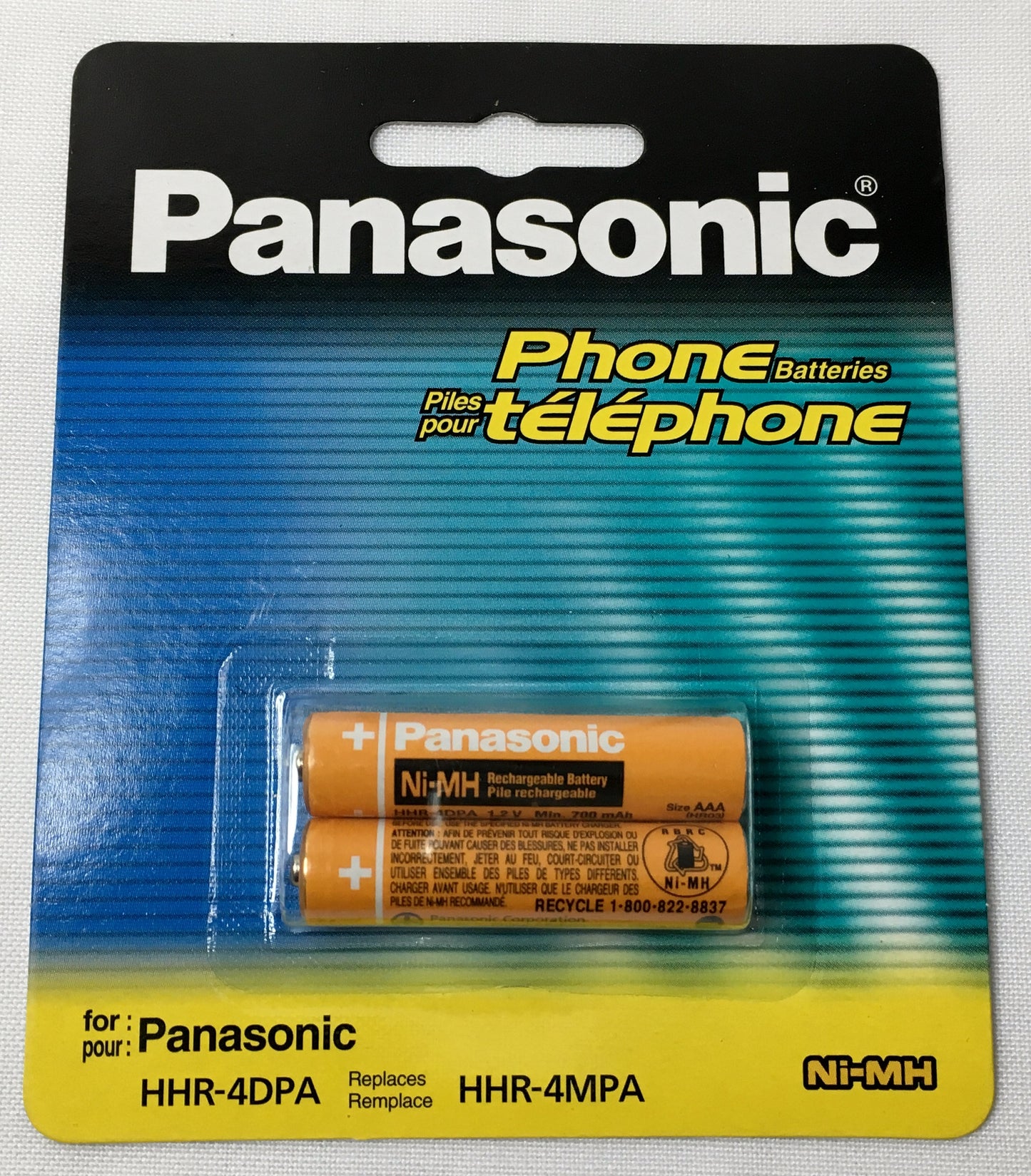 Pilas Baterias Recargables AAA Panasonic Original 700 mAh HHR-4DPA