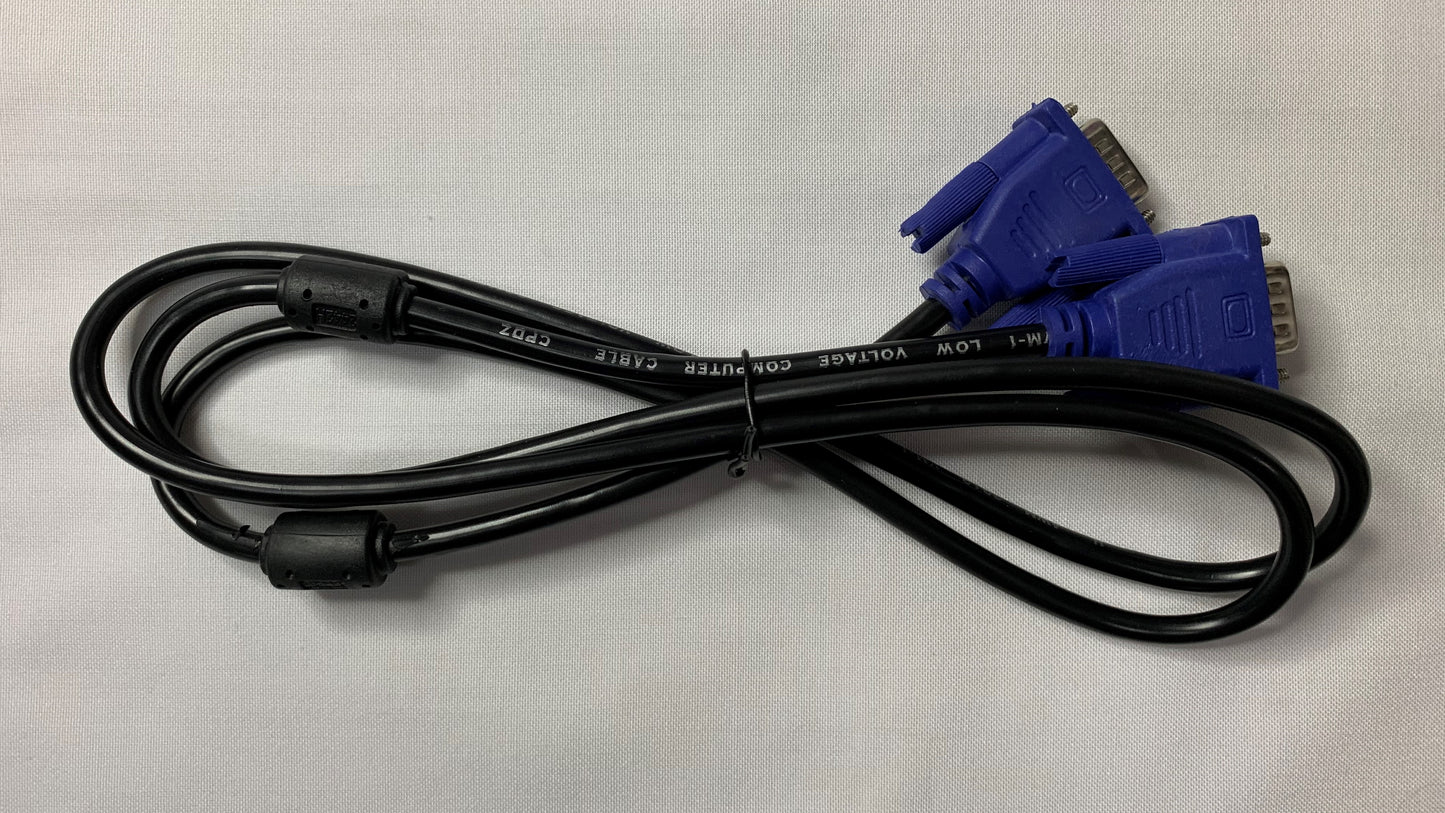 Cable VGA 3 metros de Longitud Full HD para Monitor o Infocus