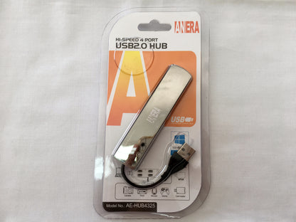 Hub USB 2.0 de 4 puertos marca Anera