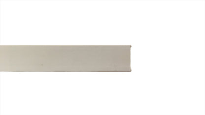 Canaleta plastica color blanco con adhesivo 24 x 14 x 2000 mm