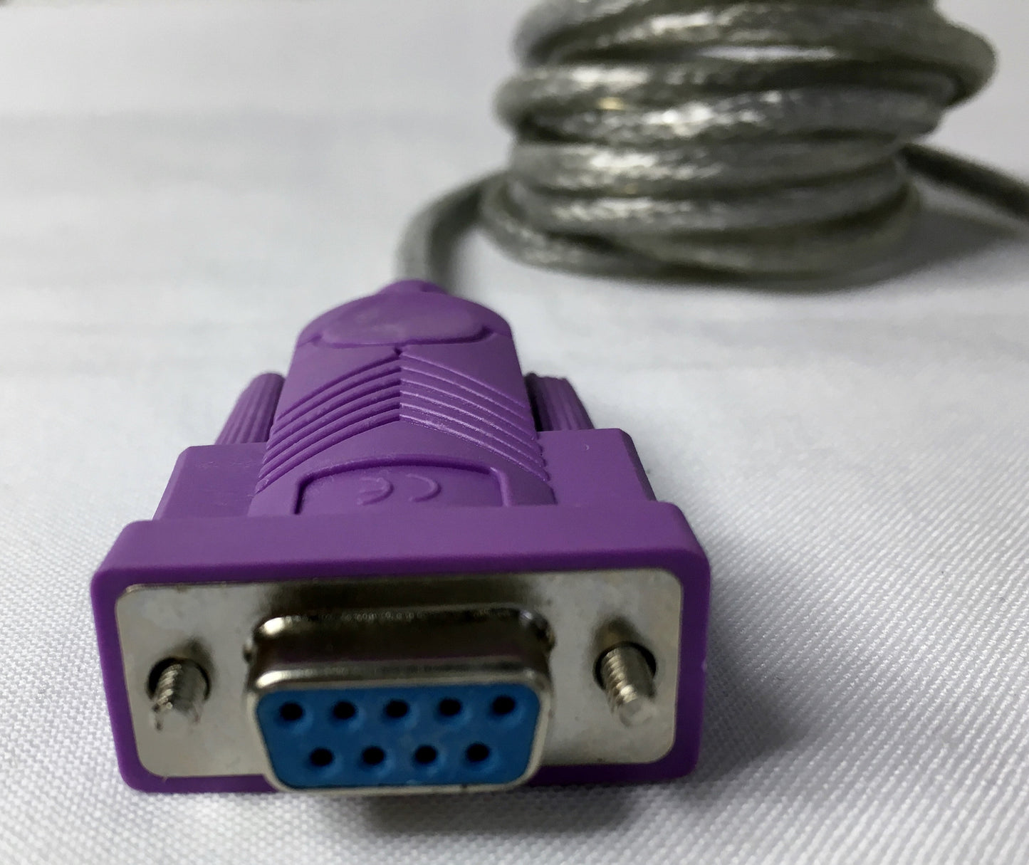 Cable Convertidor de USB Macho a Serial DB-9 RS-232 hembra