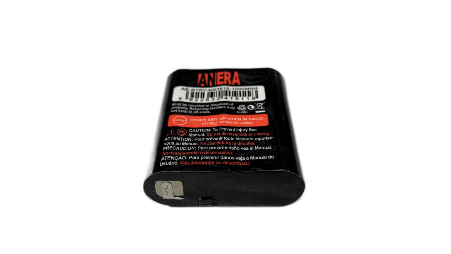 Bateria Recargable para Radio Motorola 3.6 V 1000 mAh 3 AA