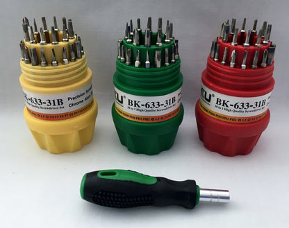 Kit de destornilladores Torx 30 piezas marca Baku