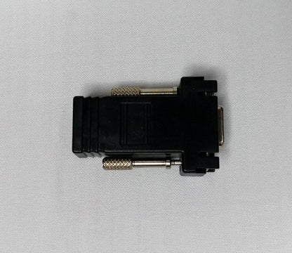 Adaptador convertidor de VGA hembra a RJ-45 UTP