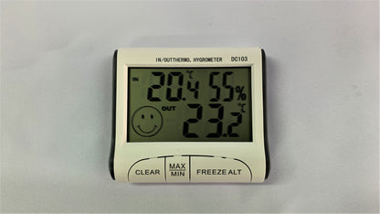 Higrometro Termometro ambiental digital medidor de temperatura y humedad